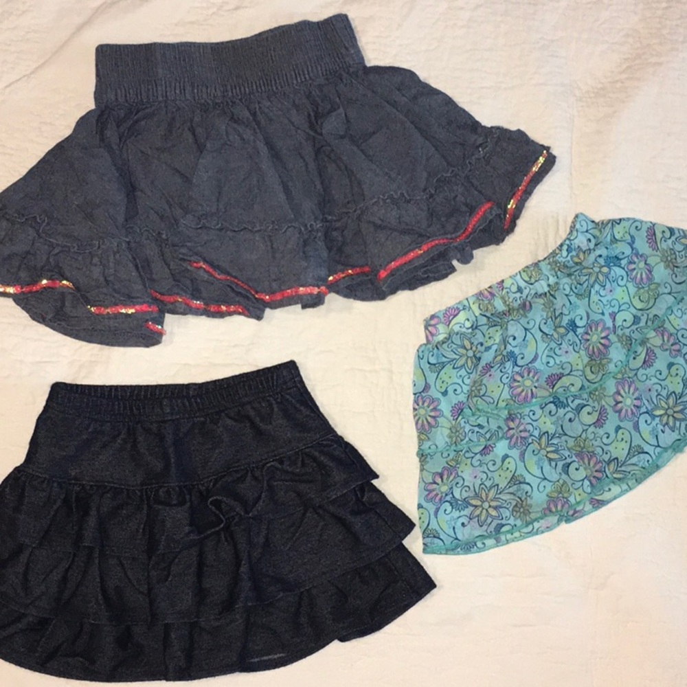 Little girls sz 3t bundle of 3 girls skirts